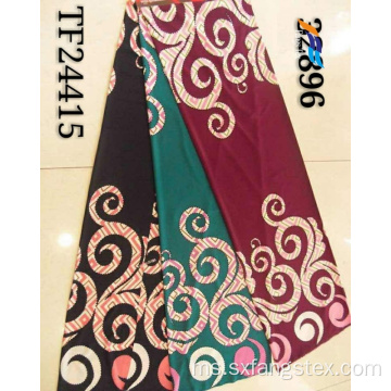 Fabrik Pakaian Sifon Mutiara Bercetak 100% Polyester Custom